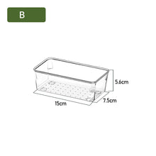 Load image into Gallery viewer, Transparent Drawer Box Cosmetic Cabinet Anti-Scratch Drawer Organizer Office Desk Storage Box Drawer Organizer Storage Box Stationery Organizer