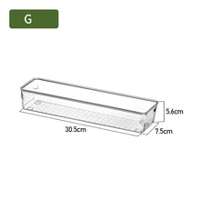 Load image into Gallery viewer, Transparent Drawer Box Cosmetic Cabinet Anti-Scratch Drawer Organizer Office Desk Storage Box Drawer Organizer Storage Box Stationery Organizer