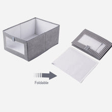 Load image into Gallery viewer, Foldable Drawer Wardrobe Clothes Organizer Storage Box Multi-size Linen Cloth Storage Box Organizing Basket Home Storage