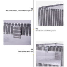 Load image into Gallery viewer, Foldable Drawer Wardrobe Clothes Organizer Storage Box Multi-size Linen Cloth Storage Box Organizing Basket Home Storage