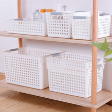 Load image into Gallery viewer, Multipurpose Storage Basket Kitchen Storage Organizer Kitchen Organizer Box Makeup Organizer Cabinet Storage Plastic Container