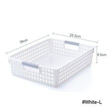 Load image into Gallery viewer, Multipurpose Storage Basket Kitchen Storage Organizer Kitchen Organizer Box Makeup Organizer Cabinet Storage Plastic Container