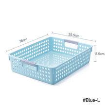 Load image into Gallery viewer, Multipurpose Storage Basket Kitchen Storage Organizer Kitchen Organizer Box Makeup Organizer Cabinet Storage Plastic Container
