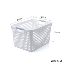 Load image into Gallery viewer, Multipurpose Storage Basket Kitchen Storage Organizer Kitchen Organizer Box Makeup Organizer Cabinet Storage Plastic Container