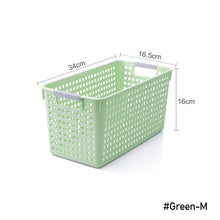 Load image into Gallery viewer, Multipurpose Storage Basket Kitchen Storage Organizer Kitchen Organizer Box Makeup Organizer Cabinet Storage Plastic Container