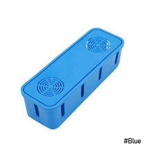 Load image into Gallery viewer, Wire Cable Socket Organizer Table Charger Wire Safety Storage Box Dust-proof Power Strip Wire Case Socket Organizer