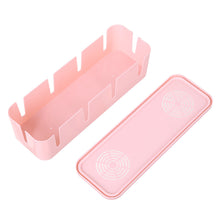 Load image into Gallery viewer, Wire Cable Socket Organizer Table Charger Wire Safety Storage Box Dust-proof Power Strip Wire Case Socket Organizer