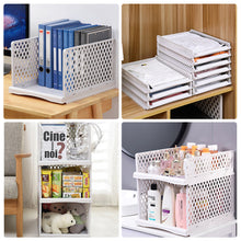 Load image into Gallery viewer, Folding Clothes Organization Wardrobe Organizer Cloth Storage High Capacity Stackable Drawer Basket Cabinet Underwear Box