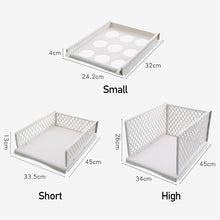 Load image into Gallery viewer, Folding Clothes Organization Wardrobe Organizer Cloth Storage High Capacity Stackable Drawer Basket Cabinet Underwear Box