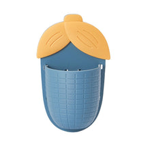 Load image into Gallery viewer, Wall-Mounted Storage Box Holder Self Corn Adhesive Organizer Box Bathroom Rack Toothbrush Toothpaste Storage Box Holder