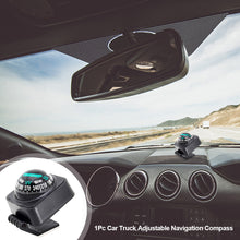 Load image into Gallery viewer, 1Pc Car Turck Adjustable Dashboard Navigation Compass Direction Guide Ball Travel Driving Boat Vehicle