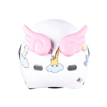 Load image into Gallery viewer, 2Pcs Motorcycle Helmet DIY Wing Style Motocross Sticker Full Face Off Road Helmet Decoration Accessorie