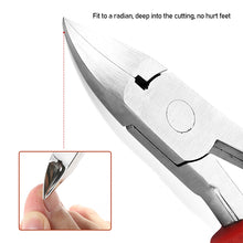 Load image into Gallery viewer, 1 pc Non-slip Handle Eagle Stainless Steel Nose Pliers Useful Cuticle Nipper Cutter Nail Art Clipper Manicure Tool