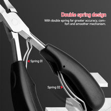 Load image into Gallery viewer, 1PC Stainless Steel Nail Cuticle Scissors Dead Skin Remover Cuticle Nipper Dead Trimming Nail Clipper Manicure Care Tools PP Handle