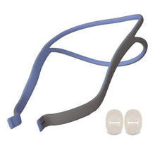 Load image into Gallery viewer, Blue Headgear Full Replacement Part Head Band for CPAP Resmed Air Fit P10 Headgear Head Belt Ventilator Aaccessiories