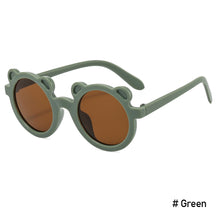 Load image into Gallery viewer, Children Lovely Colorful Bear Sunglasses Girls Cute Kids Eyeglasses Colored Lenses Boys Baby Shades Glasses