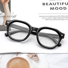 Load image into Gallery viewer, Fashion Big Frame Rice Nail Sunglasses Retro Wild Men and Women Anti-blue Light UV400 Anti-ultraviolet Too Sunglasses