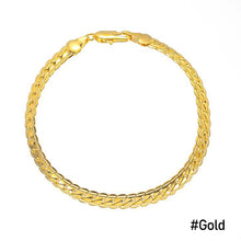 Load image into Gallery viewer, Fashion Exquisite Embossed Chain Men Bracelet Twist Chain Creative Gold Jewelry Accessories Gift