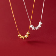 Load image into Gallery viewer, Titanium Steel Gold Plated Letter Pendant Necklace Fashion Necklace Women Clavicle Chain Simple Fashion Accessories Jewelry