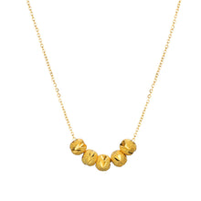 Load image into Gallery viewer, Titanium Steel Gold Plated Letter Pendant Necklace Fashion Necklace Women Clavicle Chain Simple Fashion Accessories Jewelry