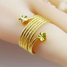 Load image into Gallery viewer, Multilayer Ring Creative Retro Simple Alluvial Gold Ring Fashion Gold-plated Copper Heart Star Couple Ring Jewelry Gift for Lover
