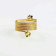 Load image into Gallery viewer, Multilayer Ring Creative Retro Simple Alluvial Gold Ring Fashion Gold-plated Copper Heart Star Couple Ring Jewelry Gift for Lover