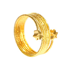 Load image into Gallery viewer, Multilayer Ring Creative Retro Simple Alluvial Gold Ring Fashion Gold-plated Copper Heart Star Couple Ring Jewelry Gift for Lover