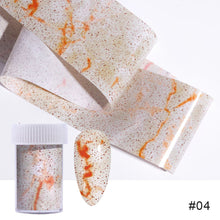 Load image into Gallery viewer, Nail Art Transfer Paper Ink Smudge Nail Marble Pattern Cloud Starry Sky Sticker Nail Art DIY Accessories