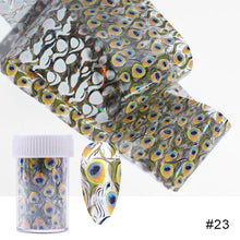 Load image into Gallery viewer, Nail Art Transfer Paper Ink Smudge Nail Marble Pattern Cloud Starry Sky Sticker Nail Art DIY Accessories