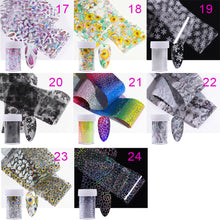 Load image into Gallery viewer, Nail Art Transfer Paper Ink Smudge Nail Marble Pattern Cloud Starry Sky Sticker Nail Art DIY Accessories