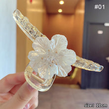 Load image into Gallery viewer, Women Seashell Flower Hairpin Elegant Temperament Hair Clip Fashion All-match Hairpin Hair Accessories