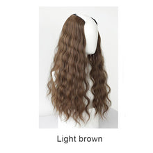 Load image into Gallery viewer, Women Wig Long Curly Hair Big Wave One Piece Invisible Wool Curly Wig Piece Long Fluffy Wig
