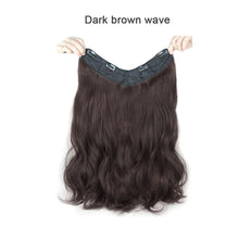 Load image into Gallery viewer, Women Wig Big Wave Hair Extension Piece Simulation Hair One Piece Invisible Seamless U-shaped Natural Wig Piece