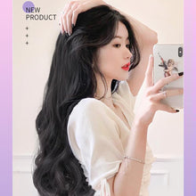 Load image into Gallery viewer, Women Wig Big Wave Hair Extension Piece Simulation Hair One Piece Invisible Seamless U-shaped Natural Wig Piece