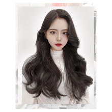 Load image into Gallery viewer, Women Wig Big Wave Hair Extension Piece Simulation Hair One Piece Invisible Seamless U-shaped Natural Wig Piece