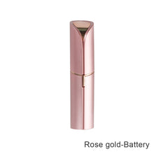 Load image into Gallery viewer, Women Electric Mini Lipstick Shaver Eyebrow Trimmer Body Facial Lipstick Shape Portable Hair Remover Eye Brow Epilator