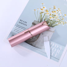 Load image into Gallery viewer, Women Electric Mini Lipstick Shaver Eyebrow Trimmer Body Facial Lipstick Shape Portable Hair Remover Eye Brow Epilator