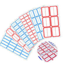 Load image into Gallery viewer, 68Pcs Self-adhesive Labels Blank Name Sticker Thermal Labels Sticker Paper Package Labe Supermarket Price Blank Tag