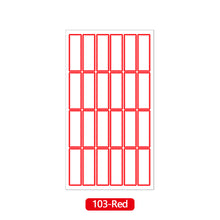 Load image into Gallery viewer, 68Pcs Self-adhesive Labels Blank Name Sticker Thermal Labels Sticker Paper Package Labe Supermarket Price Blank Tag