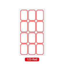 Load image into Gallery viewer, 68Pcs Self-adhesive Labels Blank Name Sticker Thermal Labels Sticker Paper Package Labe Supermarket Price Blank Tag