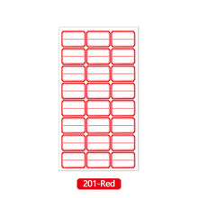 Load image into Gallery viewer, 68Pcs Self-adhesive Labels Blank Name Sticker Thermal Labels Sticker Paper Package Labe Supermarket Price Blank Tag