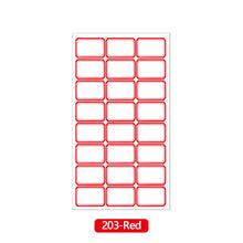 Load image into Gallery viewer, 68Pcs Self-adhesive Labels Blank Name Sticker Thermal Labels Sticker Paper Package Labe Supermarket Price Blank Tag