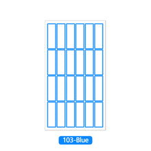 Load image into Gallery viewer, 68Pcs Self-adhesive Labels Blank Name Sticker Thermal Labels Sticker Paper Package Labe Supermarket Price Blank Tag