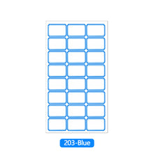 Load image into Gallery viewer, 68Pcs Self-adhesive Labels Blank Name Sticker Thermal Labels Sticker Paper Package Labe Supermarket Price Blank Tag