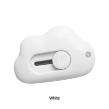 Load image into Gallery viewer, Cute Cloud Utility Knife Mini Telescopic Portable Unboxer Paper Cutting Knife