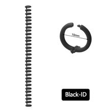 Load image into Gallery viewer, A4 A5 B5 Detachable Buckle Loose-leaf Binding Strip 30-hole Round Hole Coil Opening And Closing Ring DIY Plastic Binder