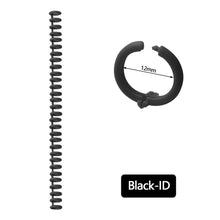 Load image into Gallery viewer, A4 A5 B5 Detachable Buckle Loose-leaf Binding Strip 30-hole Round Hole Coil Opening And Closing Ring DIY Plastic Binder