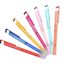 Load image into Gallery viewer, 4in1 Portable Refillable Gel Pen Black Ink Spray Bottles Phone Holder Stand Pens Wipe Screen Cleaning Pens Spray Pen