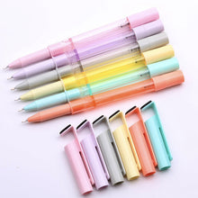 Load image into Gallery viewer, 4in1 Portable Refillable Gel Pen Black Ink Spray Bottles Phone Holder Stand Pens Wipe Screen Cleaning Pens Spray Pen