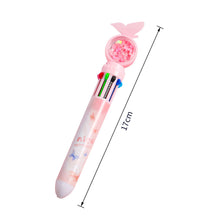 Load image into Gallery viewer, 10Color 0.5mm Student Cartoon Ballpoint Pen Cute Butterfly Colorful Pens Kids Diary Scrapbooking Drawing Stationary